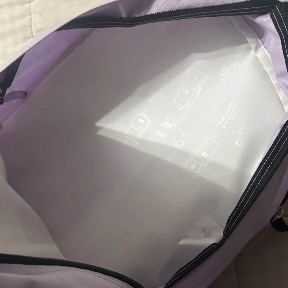 JanSport Light Purple Backpack